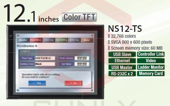 Màn hình điều khiển HMI OMRON NS12-TS00B-V2