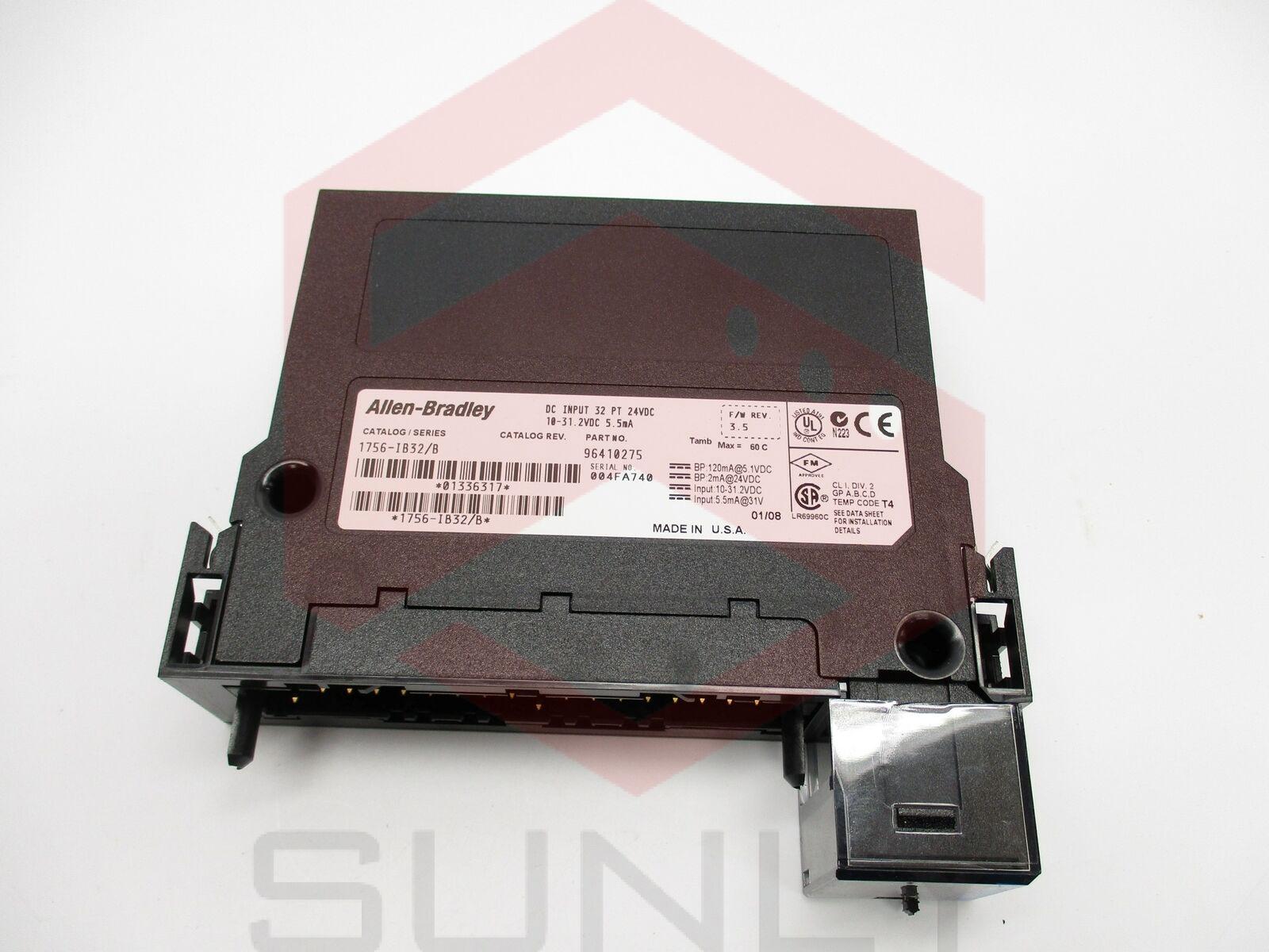Allen Bradley PLC Controllogix 1756 IB32 1756 IB32 Ser B