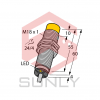 Cảm biến khoảng cách cảm ứng Turck NI15U-M18M-VN44X