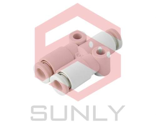 Đầu Nối Khí 1 Chạm Chữ Y SMC KQ2U10-00A