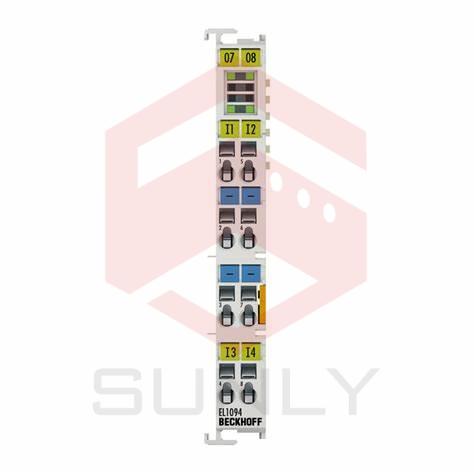 EL1094 | EtherCAT Terminal, 4-channel digital input, 24 V DC, 10 µs, ground switching