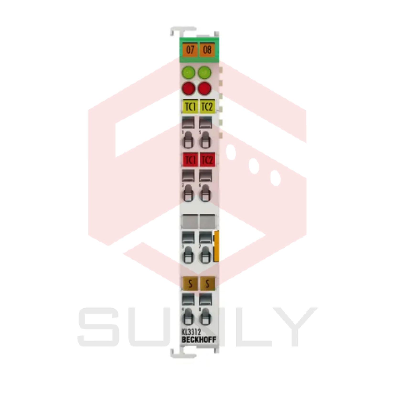 KL3312 | Bus Terminal, đầu vào analog 2 kênh, nhiệt độ, thermocouple, 16 bit