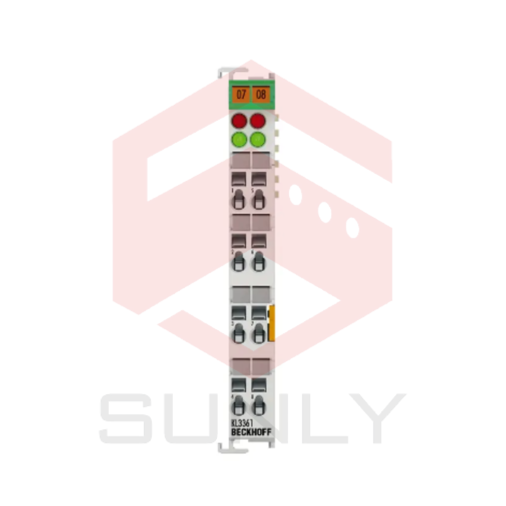 KL3361 | Bus Terminal, đầu vào analog 1 kênh, điện áp, ±20 mV, 15 bit, chức năng oscilloscope