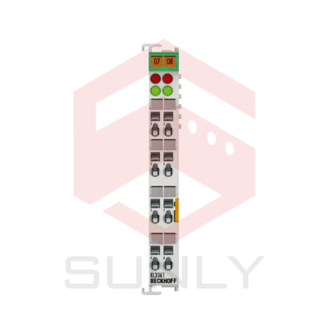 KL3361 | Bus Terminal, đầu vào analog 1 kênh, điện áp, ±20 mV, 15 bit, chức năng oscilloscope