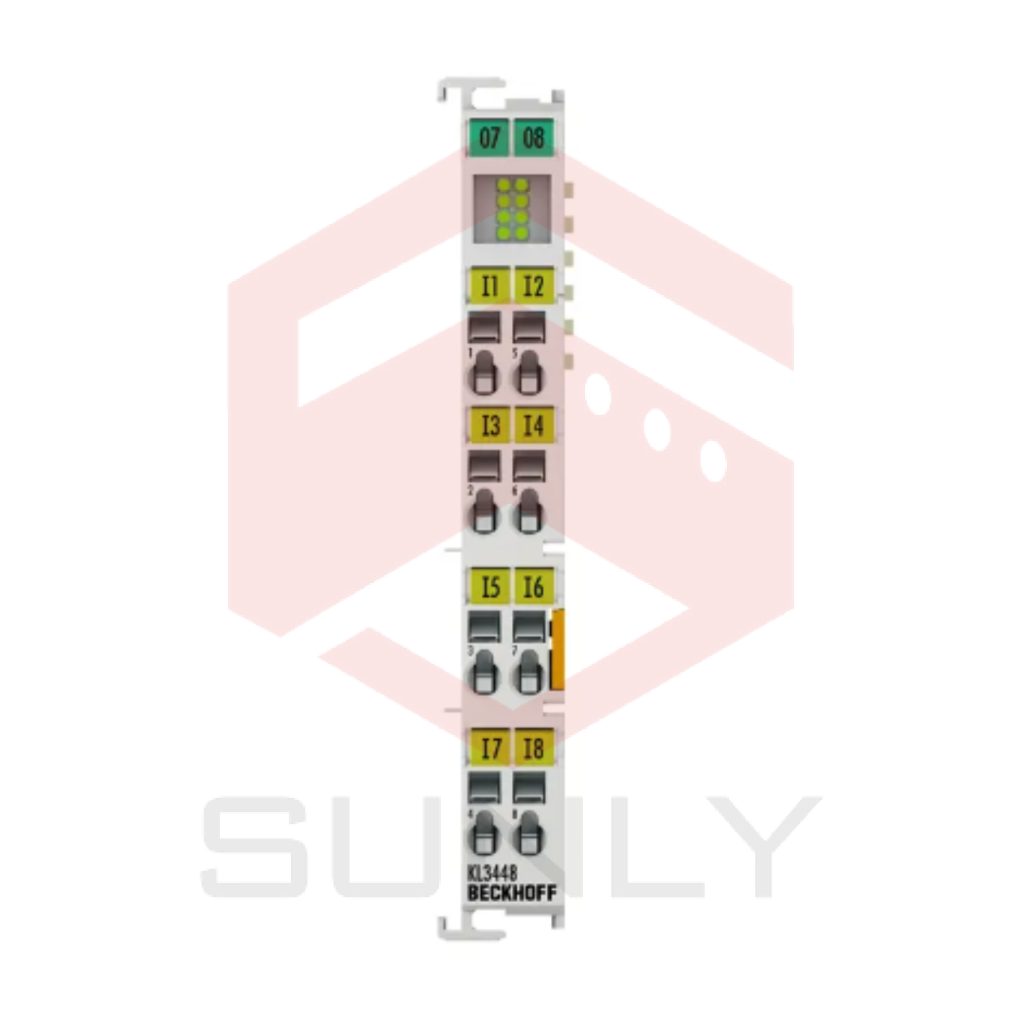 KL3448 | Terminal Bus, 8 kênh đầu vào tín hiệu analog, dòng, 0…20 mA, 12 bit, đơn kết