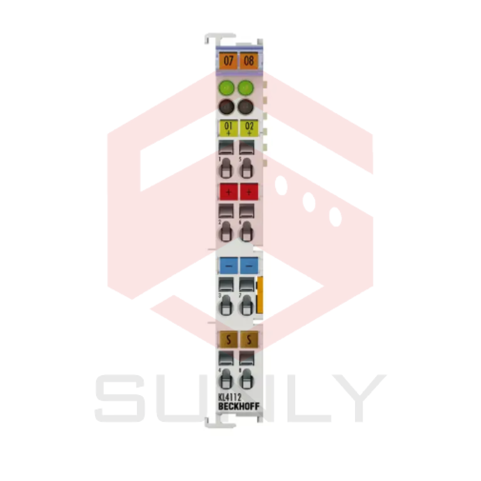 KL4112 | Bus Terminal, Đầu ra analog 2 kênh, dòng điện, 0…20 mA, 16 bit, một chiều