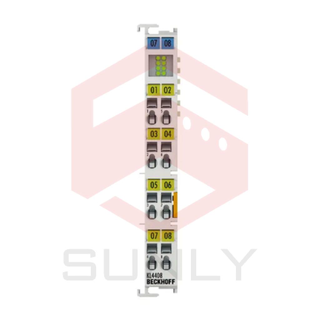 KL4408 | Bus Terminal, Đầu ra analog 8 kênh, điện áp, 0…10 V, 12 bit, một chiều
