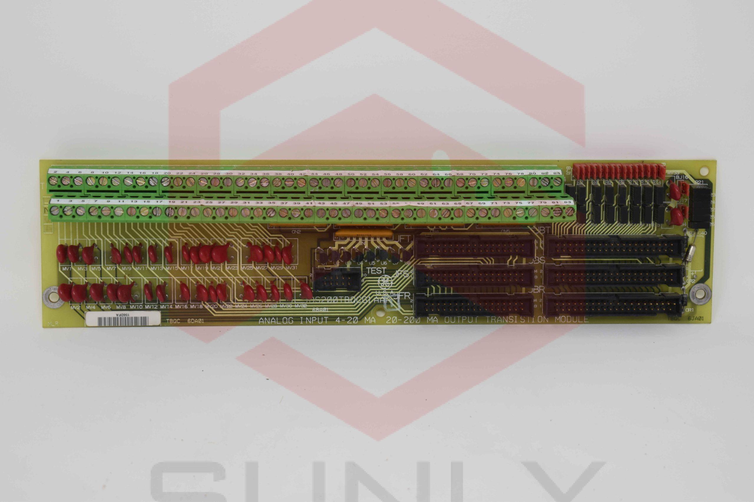 DS200TBQCG1A - ANALOG IO TERMINATION MODULE