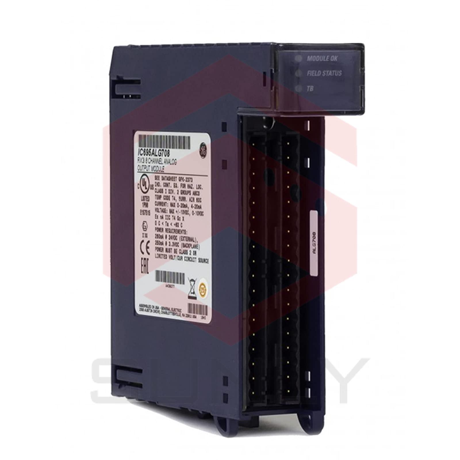 The IC695ALG708 analog output module