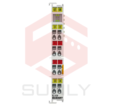 KL1434 | Bus Terminal, đầu vào kỹ thuật số 4 kênh, 24VDC, 0,2ms, loại2, kết nối 2 dây